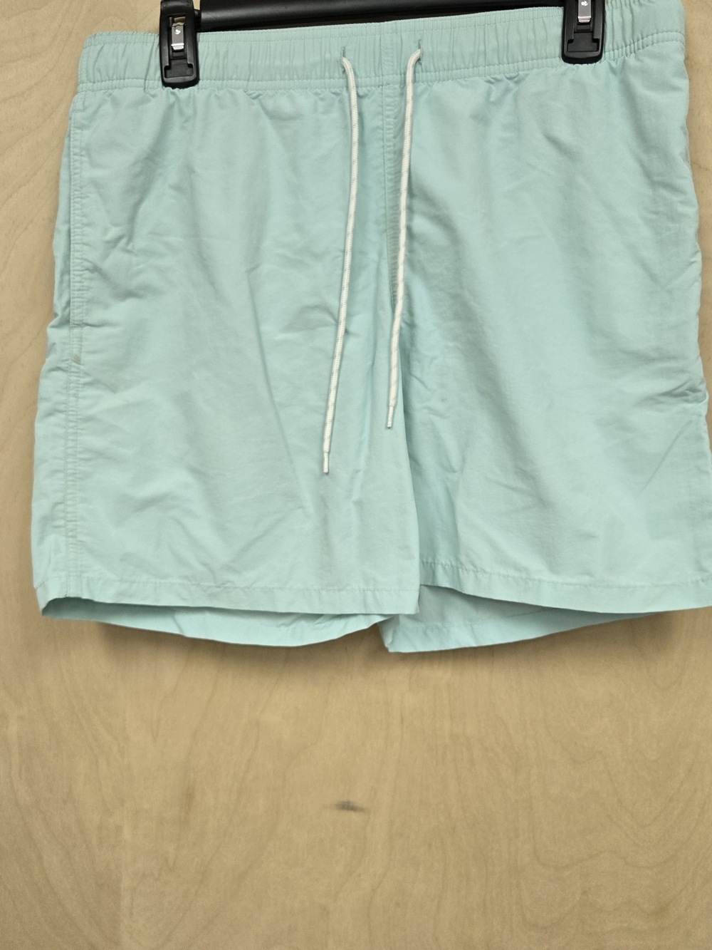 Classic Light Aqua Swim Shorts with Drawstring